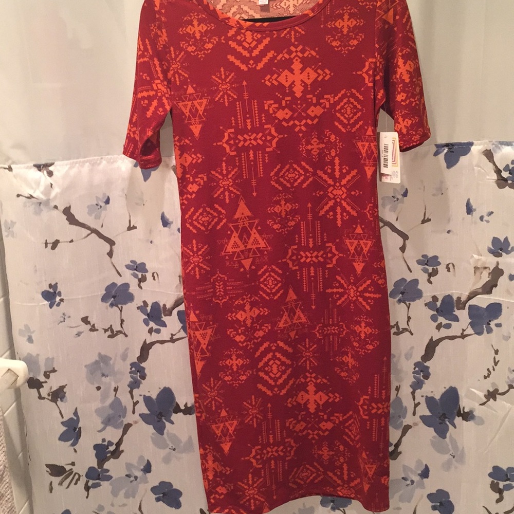 LulaRoe Julia dress size small NEW